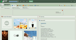Desktop Screenshot of hybrid101.deviantart.com