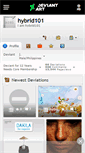 Mobile Screenshot of hybrid101.deviantart.com