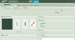 Desktop Screenshot of andinatorx.deviantart.com