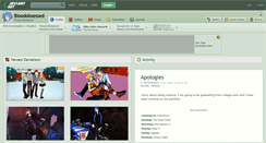 Desktop Screenshot of bloodobsessed.deviantart.com