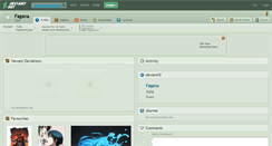 Desktop Screenshot of fagana.deviantart.com