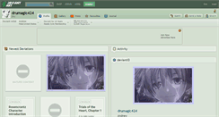 Desktop Screenshot of drumagic424.deviantart.com