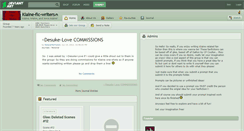 Desktop Screenshot of klaine-fic-writers.deviantart.com