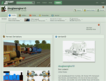 Tablet Screenshot of douglasengine10.deviantart.com