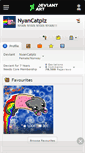 Mobile Screenshot of nyancatplz.deviantart.com