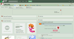 Desktop Screenshot of maty-chan.deviantart.com