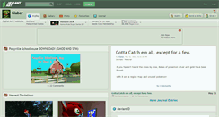 Desktop Screenshot of glaber.deviantart.com