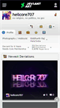 Mobile Screenshot of hellcore707.deviantart.com