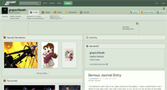 Desktop Screenshot of grapeofdeath.deviantart.com