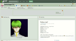 Desktop Screenshot of gothicdragon759.deviantart.com