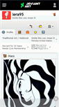 Mobile Screenshot of lera95.deviantart.com
