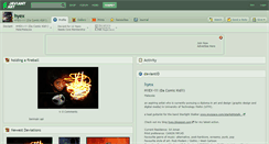 Desktop Screenshot of hyex.deviantart.com