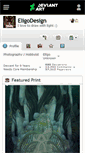 Mobile Screenshot of eligodesign.deviantart.com
