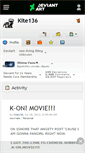 Mobile Screenshot of kite136.deviantart.com