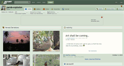 Desktop Screenshot of panda-explosion.deviantart.com