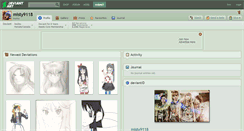Desktop Screenshot of misty9118.deviantart.com