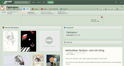 Desktop Screenshot of fightingsoul.deviantart.com