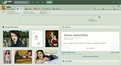 Desktop Screenshot of bfbn.deviantart.com