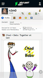 Mobile Screenshot of n3m0.deviantart.com