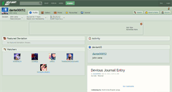 Desktop Screenshot of dante00052.deviantart.com