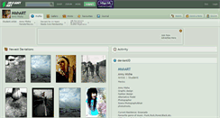 Desktop Screenshot of mishart.deviantart.com