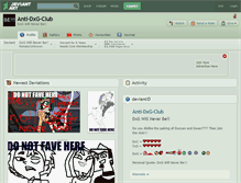 Tablet Screenshot of anti-dxg-club.deviantart.com