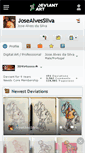 Mobile Screenshot of josealvessilva.deviantart.com