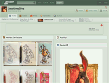 Tablet Screenshot of josealvessilva.deviantart.com