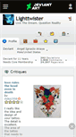 Mobile Screenshot of lighttwister.deviantart.com