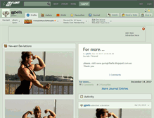 Tablet Screenshot of ggbells.deviantart.com