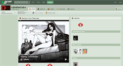 Desktop Screenshot of cobrafanclub.deviantart.com