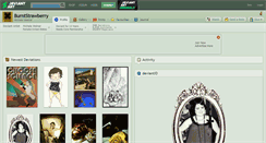 Desktop Screenshot of burntstrawberry.deviantart.com