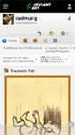 Mobile Screenshot of cadmus-g.deviantart.com