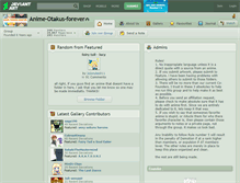 Tablet Screenshot of anime-otakus-forever.deviantart.com