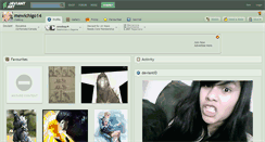 Desktop Screenshot of mewichigo14.deviantart.com