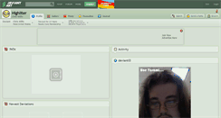 Desktop Screenshot of highliter.deviantart.com