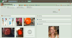Desktop Screenshot of littlemissfox-e1.deviantart.com