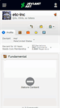 Mobile Screenshot of etc-inc.deviantart.com