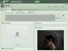 Tablet Screenshot of etc-inc.deviantart.com