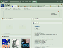 Tablet Screenshot of etankplz.deviantart.com