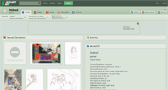 Desktop Screenshot of btdead.deviantart.com