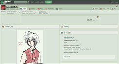 Desktop Screenshot of nekozoldick.deviantart.com