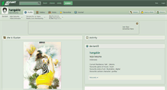 Desktop Screenshot of hangable.deviantart.com