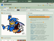 Tablet Screenshot of nyiana-sama.deviantart.com
