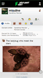 Mobile Screenshot of missdine.deviantart.com