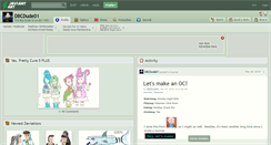 Desktop Screenshot of dbcdude01.deviantart.com