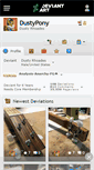 Mobile Screenshot of dustypony.deviantart.com