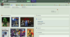 Desktop Screenshot of mikenap22.deviantart.com