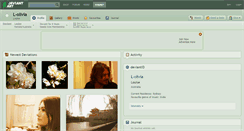 Desktop Screenshot of l-olivia.deviantart.com
