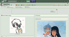 Desktop Screenshot of misakitsuki.deviantart.com